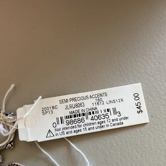 Lucky Brand double chain charm bracelet - Picture 7 of 7